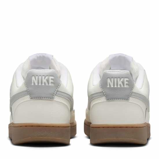 Nike Ниски Мъжки Маратонки Court Vision Low Trainers Mens Парус/Сив/Гума Мъжки маратонки