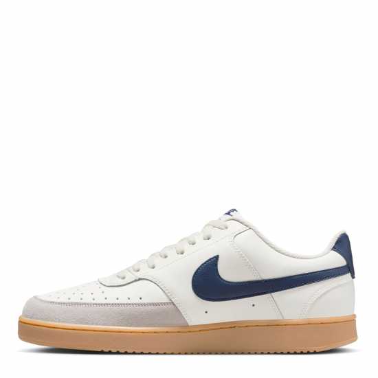 Мъжки маратонки Nike Ниски Мъжки Маратонки Court Vision Low Trainers Mens Sail/Navy/Brown Nike Ниски Мъжки Маратонки Court Vision Low Trainers Mens Sail/Navy/Brown Мъжки маратонки
