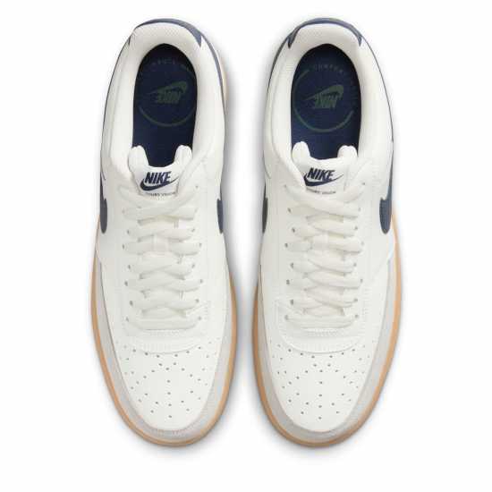 Мъжки маратонки Nike Ниски Мъжки Маратонки Court Vision Low Trainers Mens Sail/Navy/Brown Nike Ниски Мъжки Маратонки Court Vision Low Trainers Mens Sail/Navy/Brown Мъжки маратонки