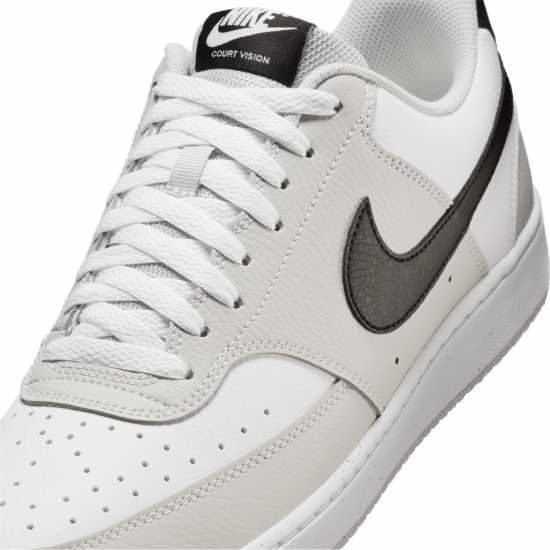 Мъжки маратонки Nike Ниски Мъжки Маратонки Court Vision Low Trainers Mens Сиво/Черно/Бяло Nike Ниски Мъжки Маратонки Court Vision Low Trainers Mens Сиво/Черно/Бяло Мъжки маратонки