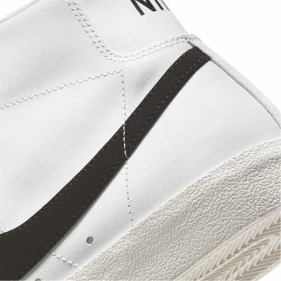 Nike Blazer Mid High Tops Mens White/Black Мъжки високи кецове