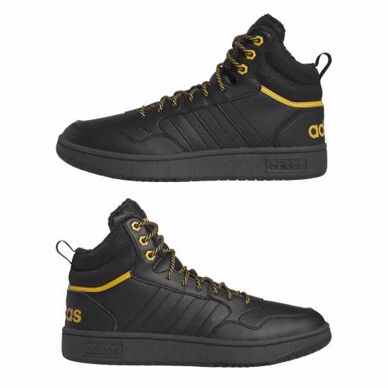 Adidas Hoops 3.0 Mid Lifestyle Basketball Classic Fur Lining Winterized Shoes Mens Adidas Hoops 3.0 Mid Lifestyle Basketball Classic Fur Lining Winterized Shoes Mens