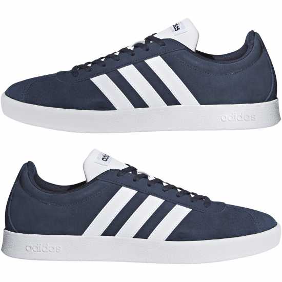 Adidas Vl Court 2.0 Shoes Mens Navy/White Мъжки високи кецове