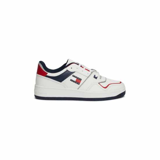Tommy Jeans Retro Leather Basket Trainers Tommy Jeans Retro Leather Basket Trainers
