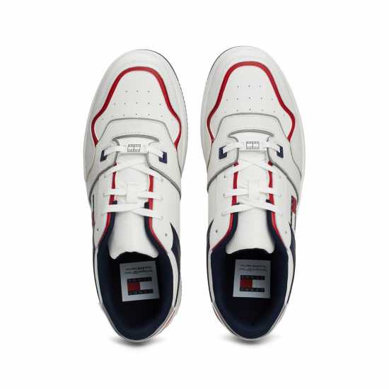 Tommy Jeans Retro Leather Basket Trainers Tommy Jeans Retro Leather Basket Trainers