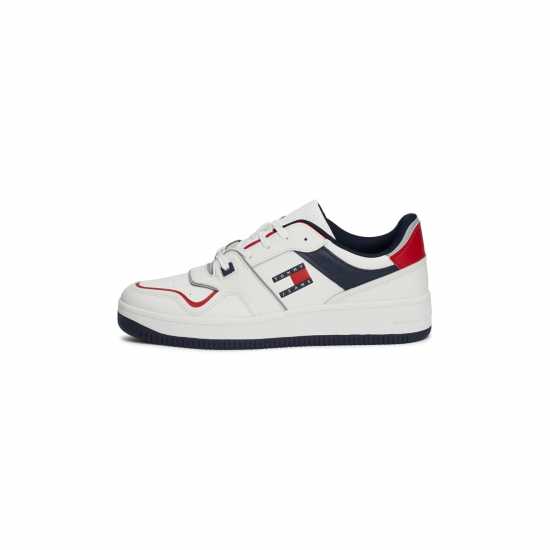 Tommy Jeans Retro Leather Basket Trainers Tommy Jeans Retro Leather Basket Trainers