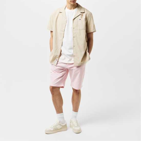 Tommy Jeans Retro Leather Basket Trainers Кремаво/Бяло Tommy Jeans Retro Leather Basket Trainers Кремаво/Бяло