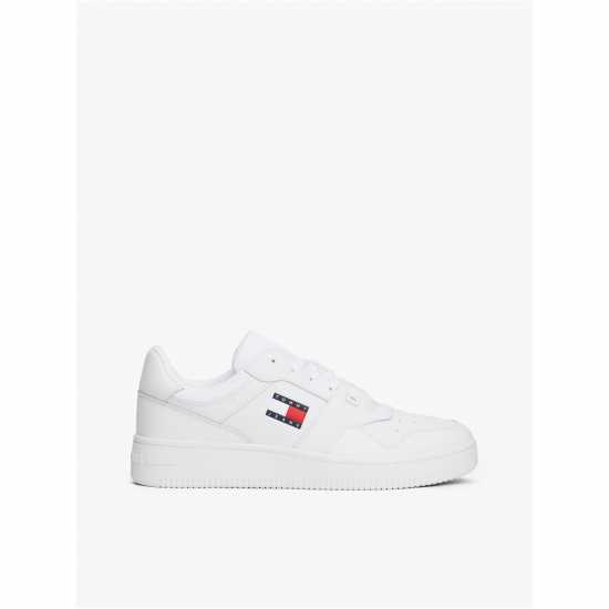 Retro Leather Basket Trainers Трикратно черно Retro Leather Basket Trainers Трикратно черно