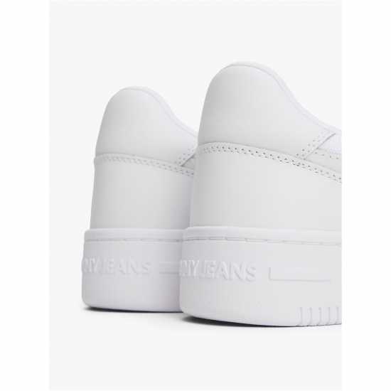 Retro Leather Basket Trainers Трикратно черно Retro Leather Basket Trainers Трикратно черно