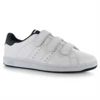 Lonsdale Leyton Trainers Mens Бяло/Морско синьо Мъжки маратонки