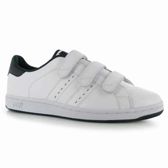 Lonsdale Leyton Trainers Mens Бяло/Морско синьо Мъжки маратонки