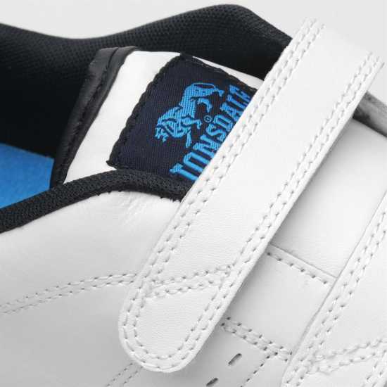 Lonsdale Leyton Trainers Mens Бяло/Морско синьо Мъжки маратонки