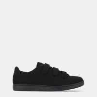 Lonsdale Leyton Trainers Mens Black Nu 