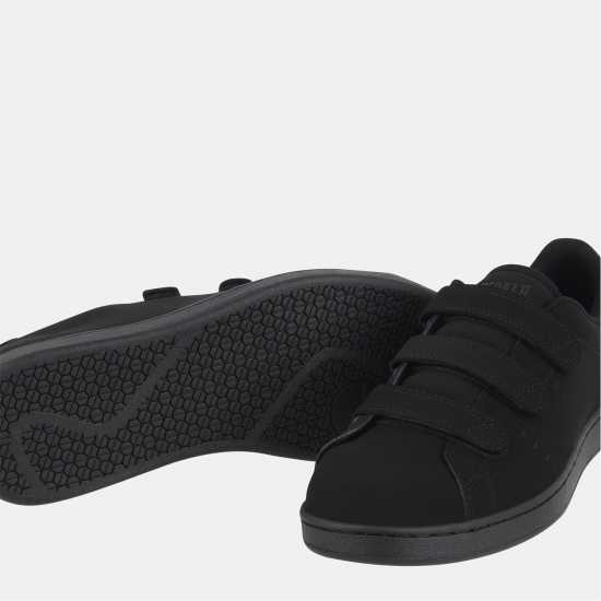 Lonsdale Leyton Trainers Mens Black Nu 