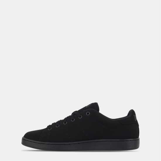Lonsdale Кожени Маратонки Leyton Leather Trainers Mens Черно Ню 