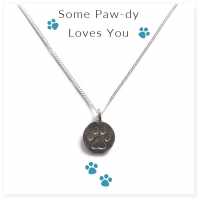 Some Paw-Dy Loves U Neck & Card - 00802-Cdl-Nkpaw