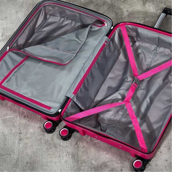 Rock Sunwave Suitcase Pink - Куфари и багаж