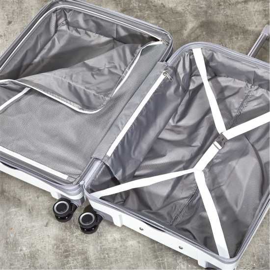 Rock Sunwave Suitcase White - Куфари и багаж