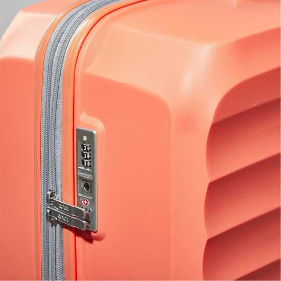Rock Sunwave Suitcase Large Peach - Куфари и багаж