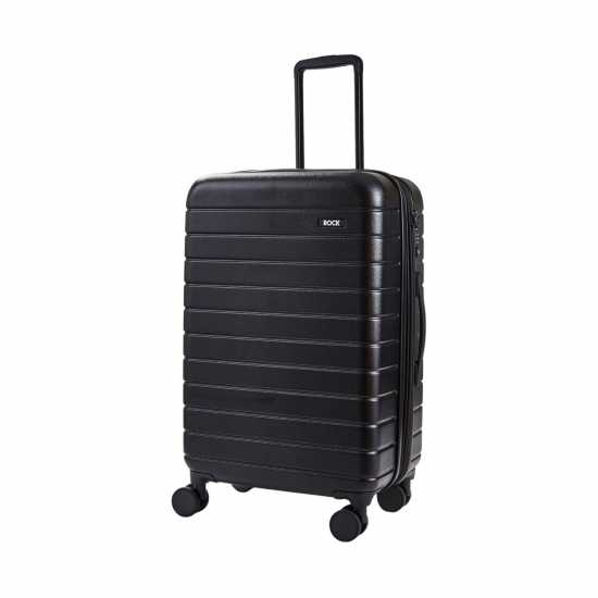Куфар С Колелца Novo 4 Wheel Trolley Suitcase Black Куфари и багаж