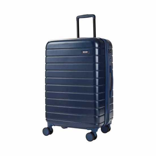 Куфар С Колелца Novo 4 Wheel Trolley Suitcase Navy Куфари и багаж