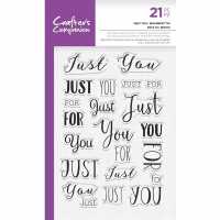 Crafters Companion Photopolymer Stamp Only You  Канцеларски материали