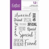 Crafters Companion Photopolymer Stamp - Friendship  Канцеларски материали