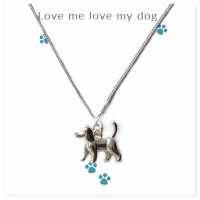 Lovemelovemydog Necklace Msg Card 00800-Cdl-Nkdog