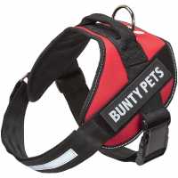 Bunty Yukon Dog Harness Strong Adjustable - Red  Магазин за домашни любимци