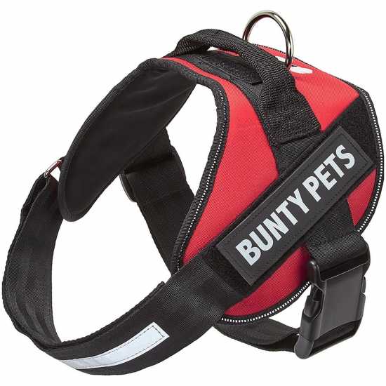 Bunty Yukon Dog Harness Strong Adjustable - Red