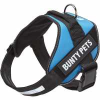 Bunty Yukon Dog Harness Strong Adjustable - Blue Blue Магазин за домашни любимци