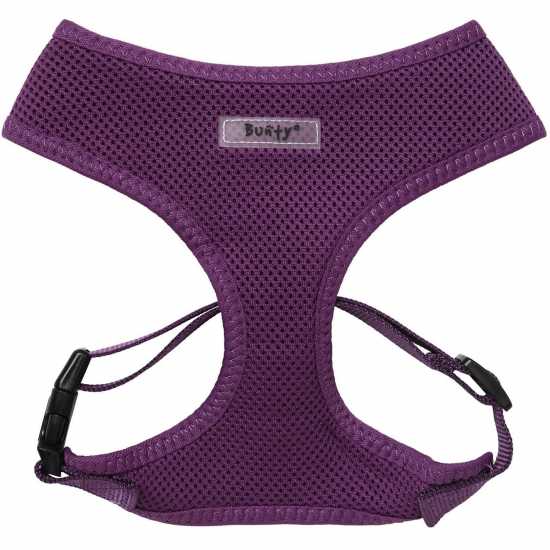 Bunty Mesh Breathable Dog Harness - Purple