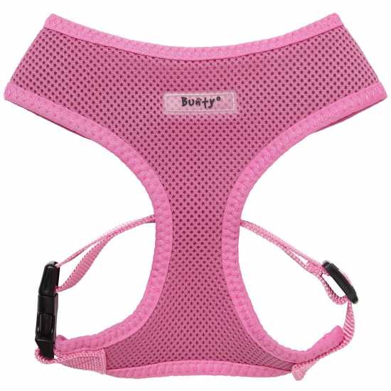 Bunty Mesh Breathable Dog Harness - Pink