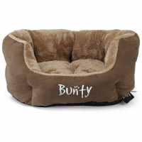 Bunty Polar Dog Bed - Brown  Магазин за домашни любимци