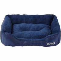 Bunty Deluxe Dog Bed - Blue