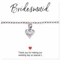Bridesmaids Bracelet Msg Cd 00602-Cdss-Sbhrt