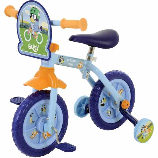 Bluey 2 In 1 10 Training Bike  Детски велосипеди