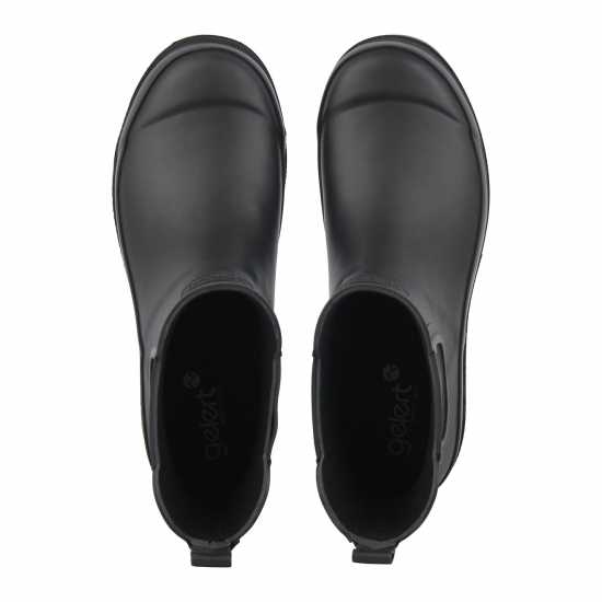 Дамски гумени ботуши Gelert Chelsea Welly Boot Womens Black Gelert Chelsea Welly Boot Womens Black Дамски гумени ботуши