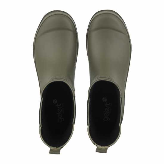 Дамски гумени ботуши Gelert Chelsea Welly Boot Womens Olive Gelert Chelsea Welly Boot Womens Olive Дамски гумени ботуши