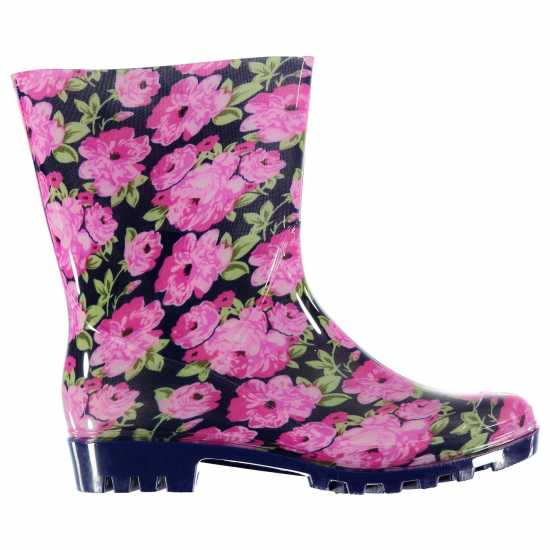 Rock And Rags Floral Welly Lds 74 Floral Дамски гумени ботуши