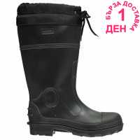 Kangol Mens Winter Wellies Charcoal Мъжки гумени ботуши