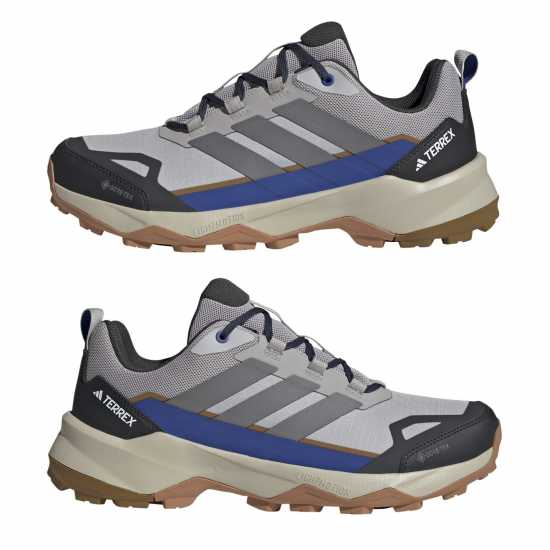 Adidas Terrex Skychaser Ax5 Gore-Tex Hiking Shoes Mens Grey/Blue Adidas Terrex Skychaser Ax5 Gore-Tex Hiking Shoes Mens Grey/Blue