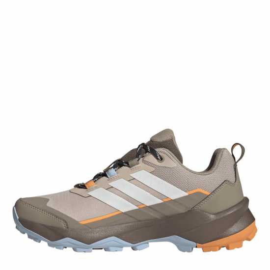 Adidas Terrex Skychaser Ax5 Gore-Tex Hiking Shoes Womens Taupe/Wht/Blue 