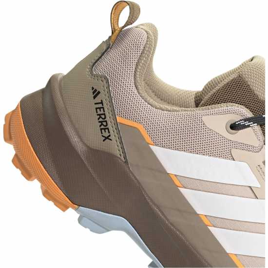 Adidas Terrex Skychaser Ax5 Gore-Tex Hiking Shoes Womens Taupe/Wht/Blue 