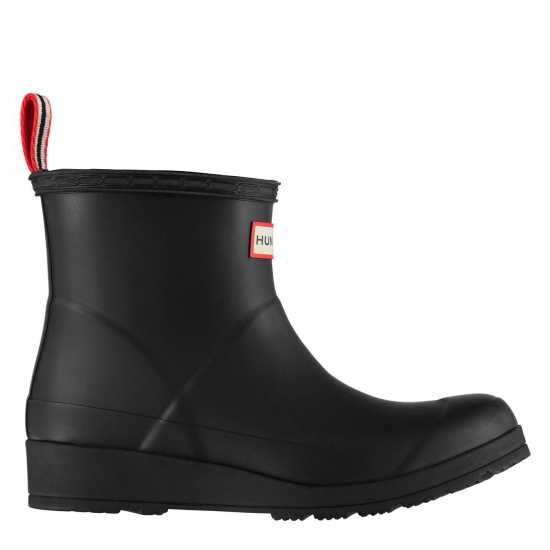 Дамски ботуши Hunter Play Short Wellington Boots Черно BLK Hunter Play Short Wellington Boots Черно BLK Дамски ботуши