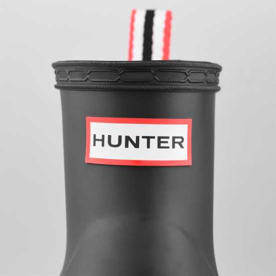 Hunter Play Short Wellington Boots Black BLK Гумени ботуши