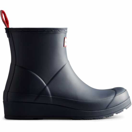 Hunter Play Short Wellington Boots Вал Синьо Дамски ботуши