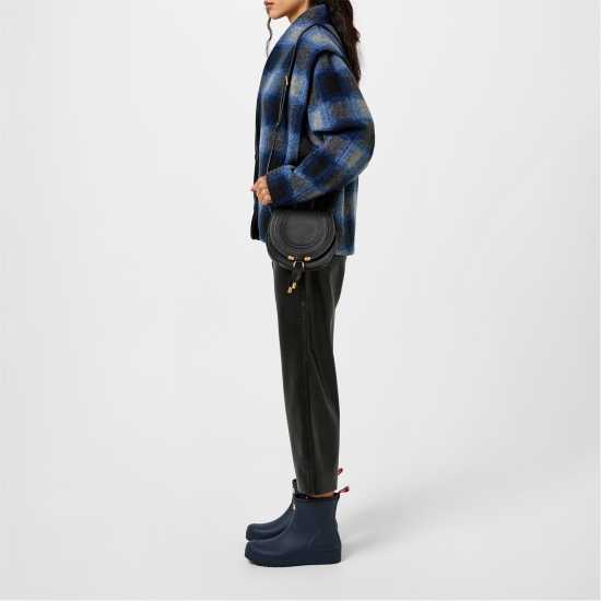 Hunter Play Short Wellington Boots Вал Синьо Дамски ботуши