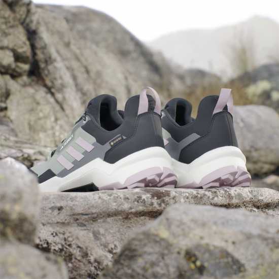 Adidas Мъжки Туристически Обувки Terrex Ax4 Gtx Womens Walking Shoes Silver Dawn Дамски туристически обувки