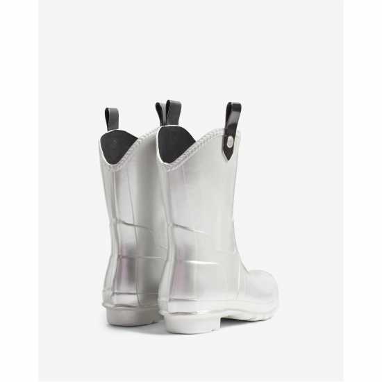 Hunter Women's Wellingtons Metalic Silver Hunter Women's Wellingtons Metalic Silver